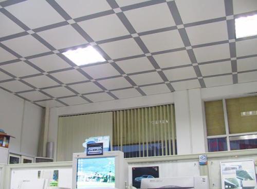 鋁扣板學校餐廳吊頂-佛山美利龍高校鋁扣板吊頂工程案例之佛山大學新校區